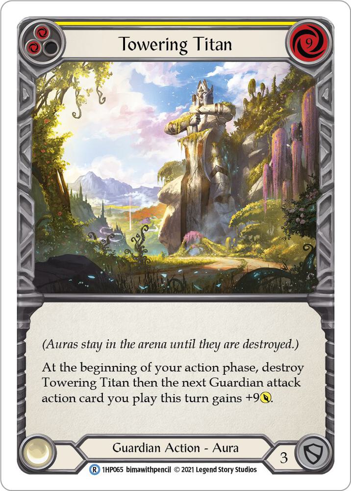 Towering Titan (Yellow) card image