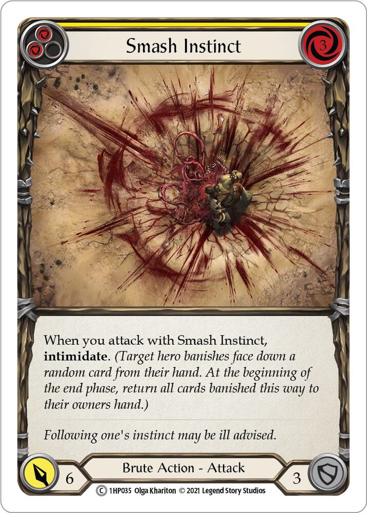 Smash Instinct (Yellow) card image