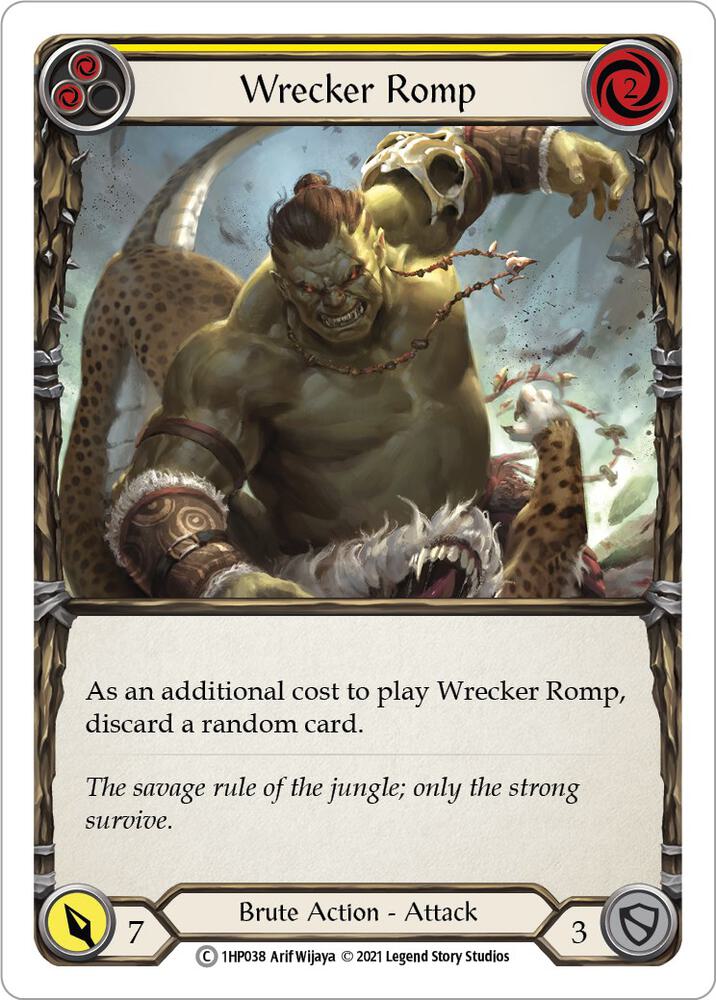 Wrecker Romp (Yellow) card image