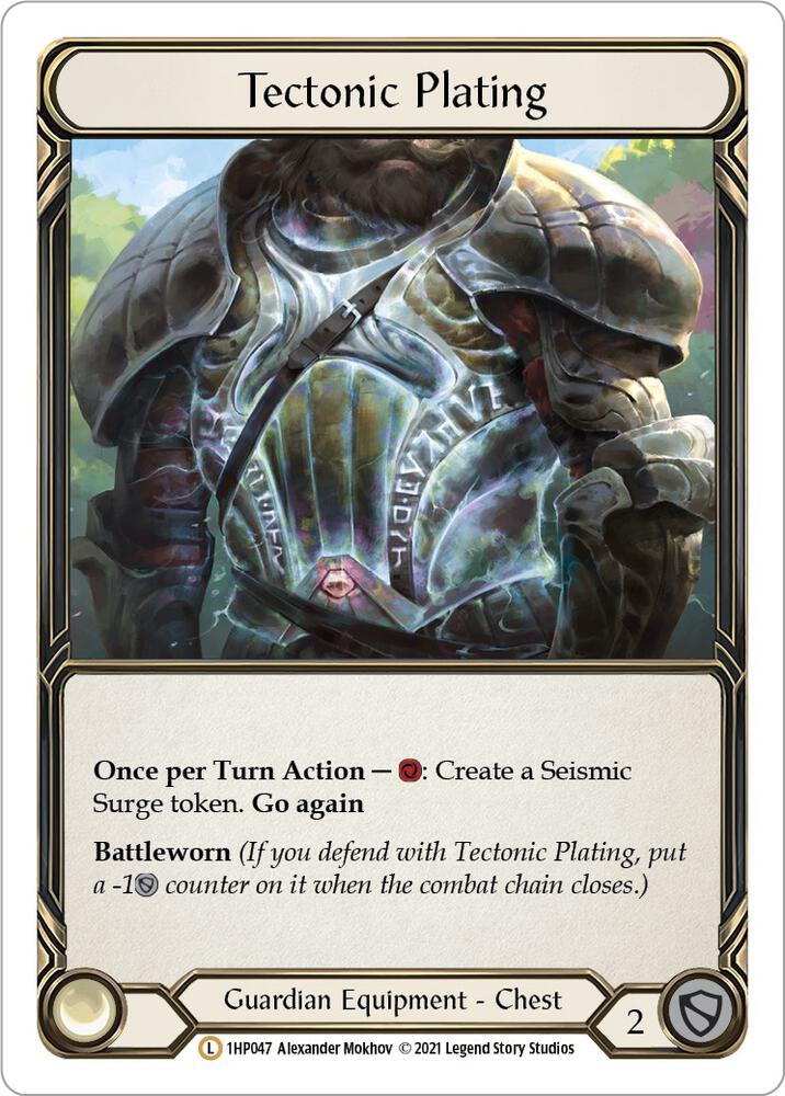 Tectonic Plating card image