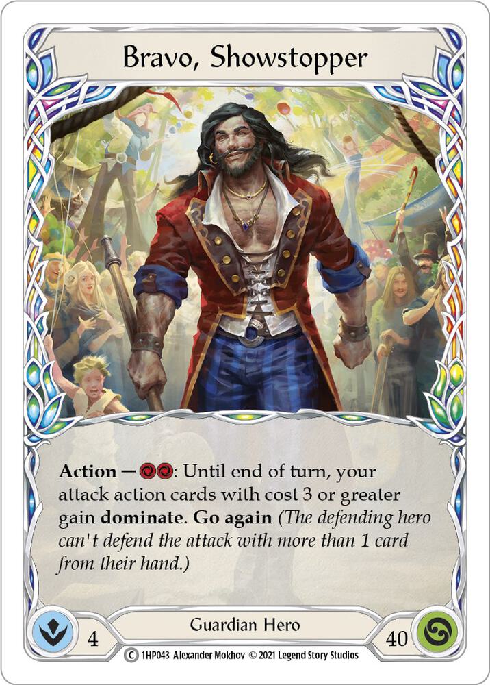 Bravo, Showstopper card image