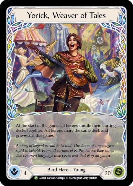 Yorick, Weaver of Tales - LSS004 card image