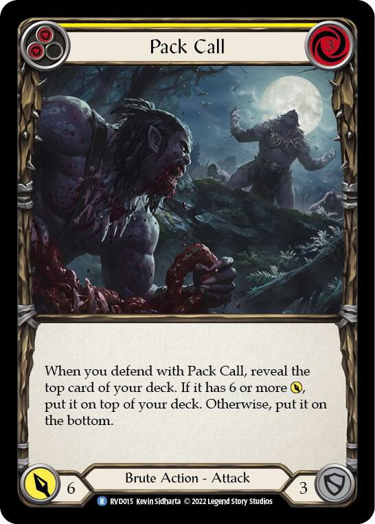 Pack Call card image