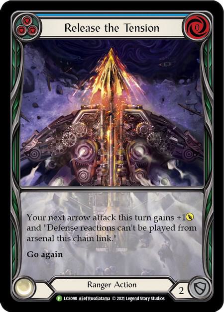 Release the Tension (Blue) - LGS098 card image