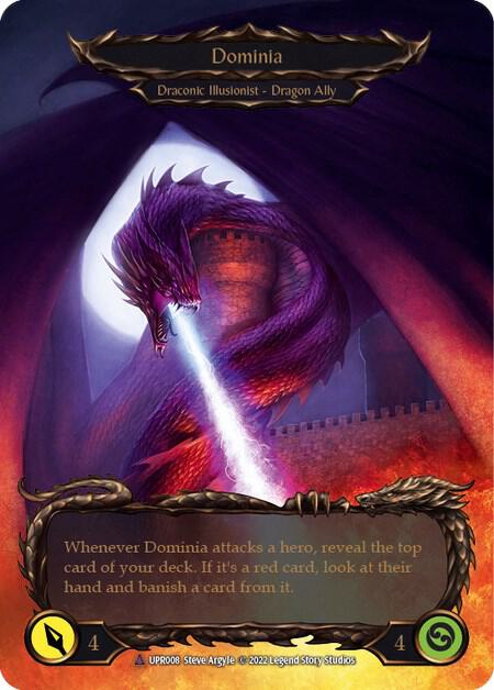 Invoke Dominia // Dominia (Marvel) card image