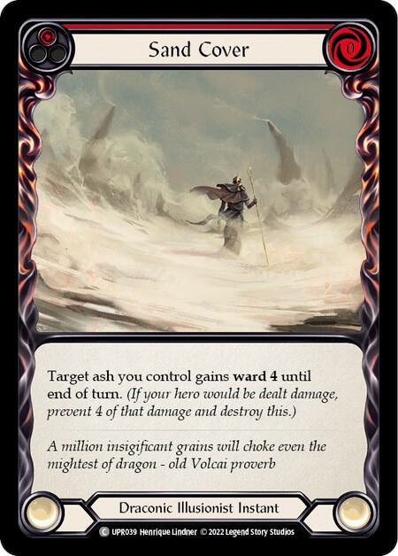 Sand Cover (Red) card image