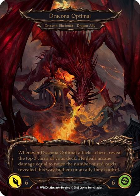 Invoke Dracona Optimai // Dracona Optimai (Marvel) card image