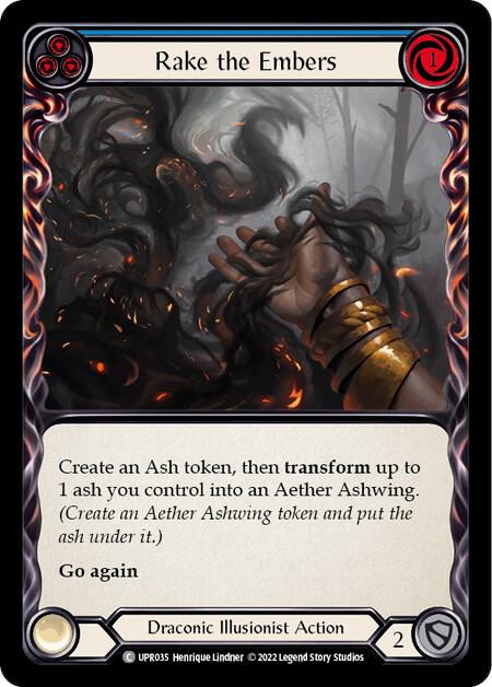 Rake the Embers (Blue) card image