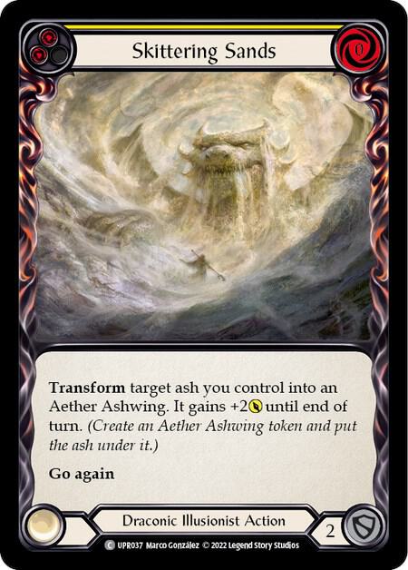 Skittering Sands (Yellow) card image