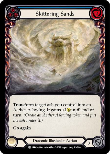 Skittering Sands (Blue) card image