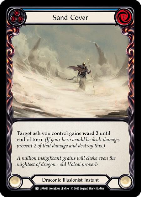 Sand Cover (Blue) card image