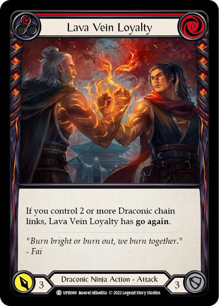 Lava Vein Loyalty (Red) card image