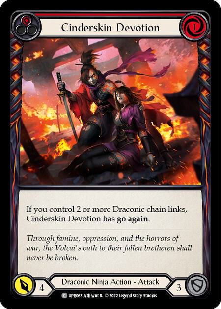 Cinderskin Devotion (Red) card image