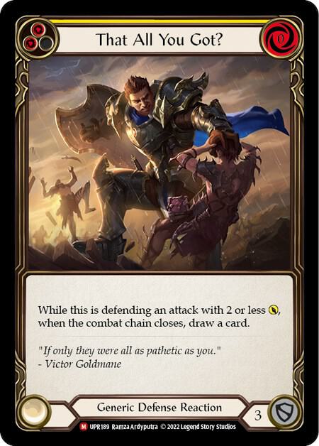 That All You Got? card image