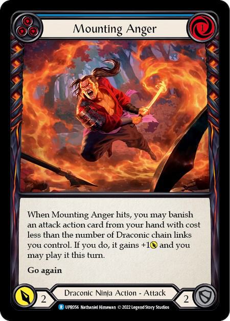 Mounting Anger (Blue) card image