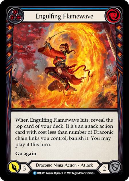Engulfing Flamewave (Blue) card image