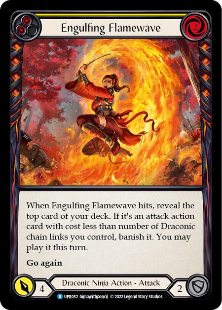Engulfing Flamewave (Yellow) card image