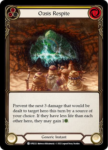 Oasis Respite (Yellow) card image