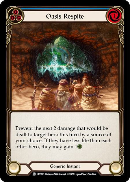 Oasis Respite (Blue) card image