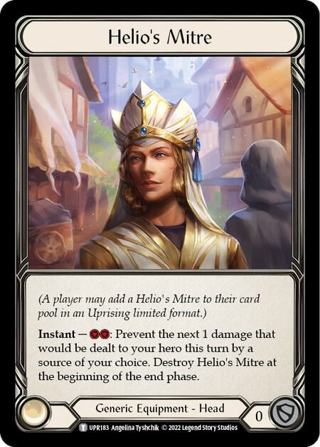 Helio's Mitre card image