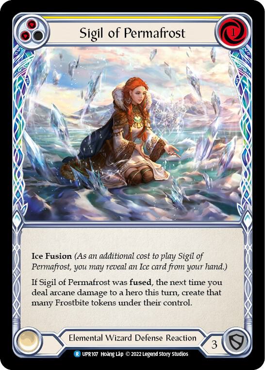 Sigil of Permafrost (Yellow) card image
