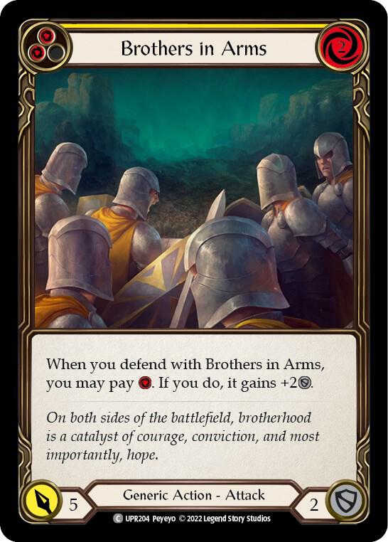 Brothers in Arms (Yellow) card image