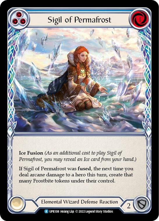 Sigil of Permafrost (Blue) card image