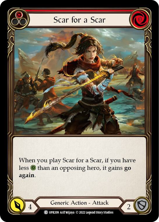 Scar for a Scar (Red) card image