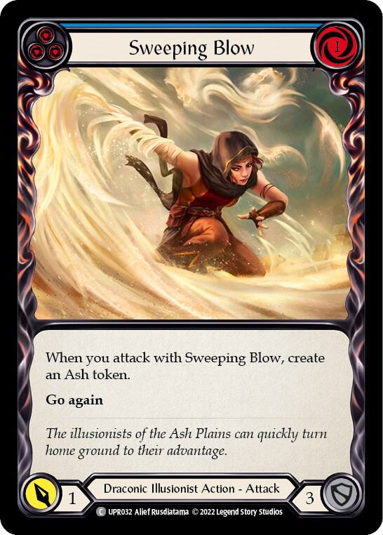 Sweeping Blow (Blue) card image