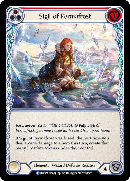 Sigil of Permafrost (Red) card image