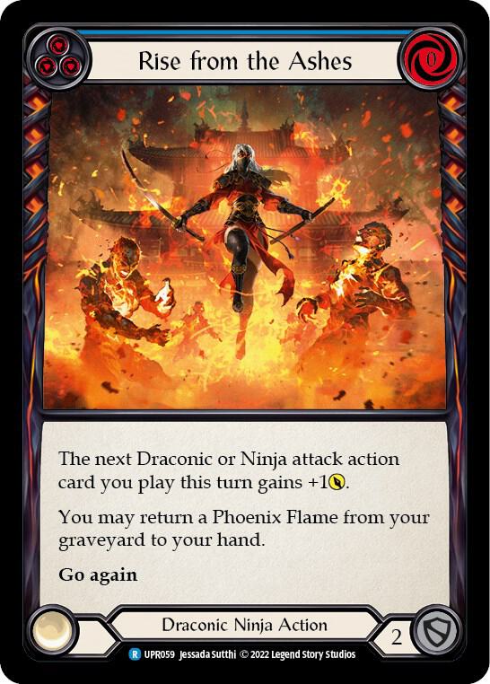 Rise from the Ashes (Blue) card image