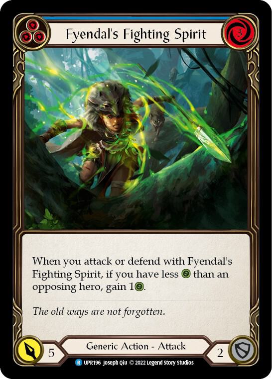 Fyendal's Fighting Spirit (Blue) card image