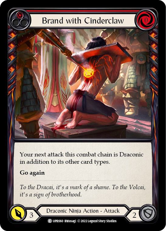 Brand with Cinderclaw (Red) card image