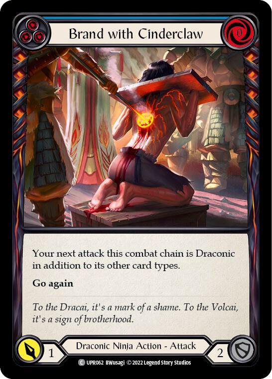 Brand with Cinderclaw (Blue) card image