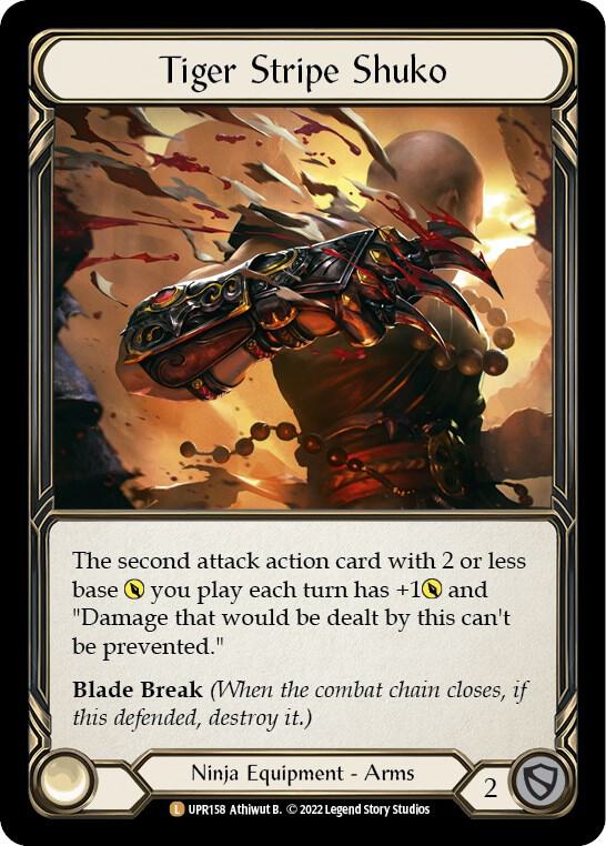 Tiger Stripe Shuko card image