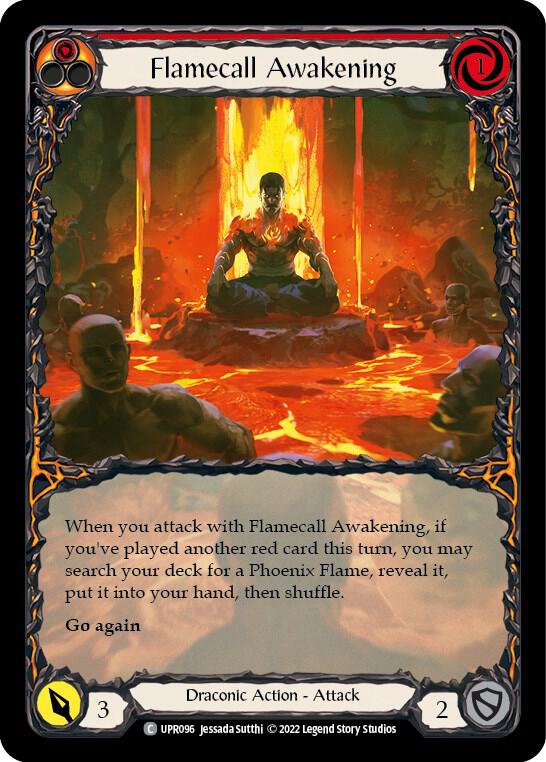 Flamecall Awakening (Extended Art) card image