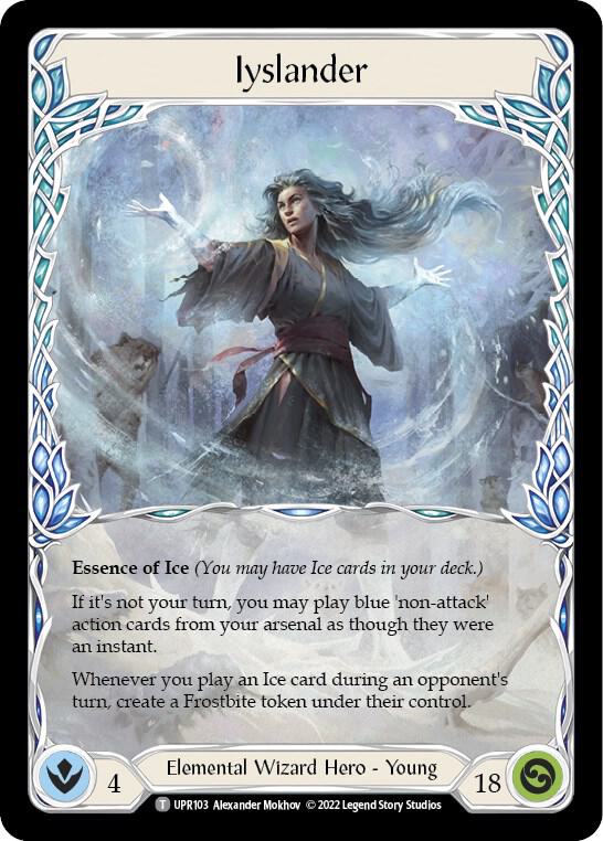 Iyslander // Searing Emberblade card image