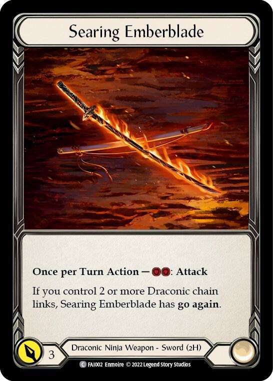 Searing Emberblade card image