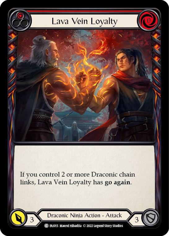 Lava Vein Loyalty (Red) card image