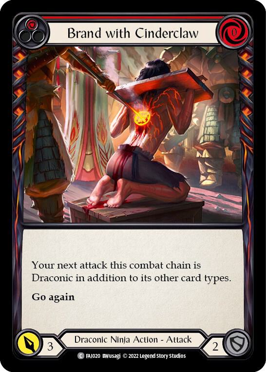 Brand with Cinderclaw (Red) card image