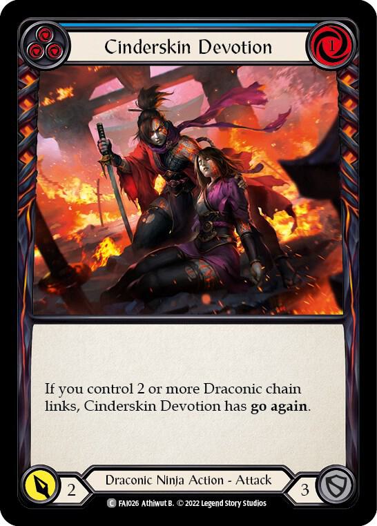 Cinderskin Devotion (Blue) card image