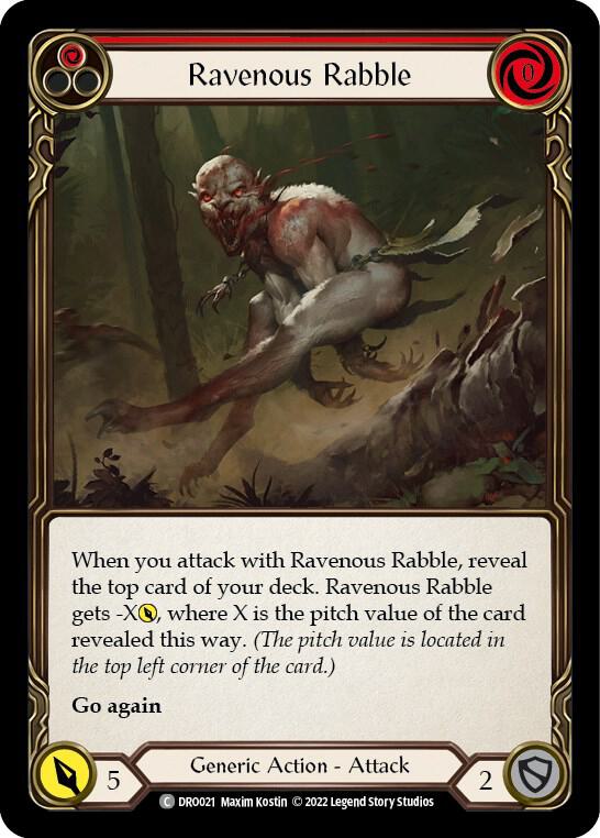 Ravenous Rabble card image