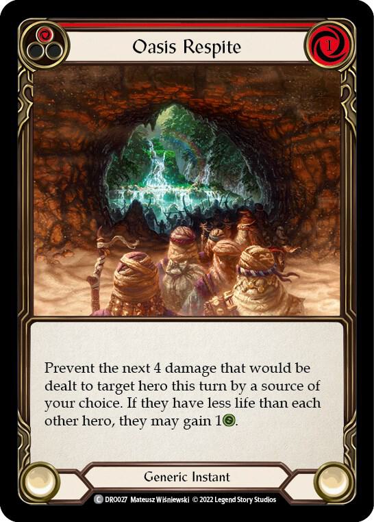 Oasis Respite card image