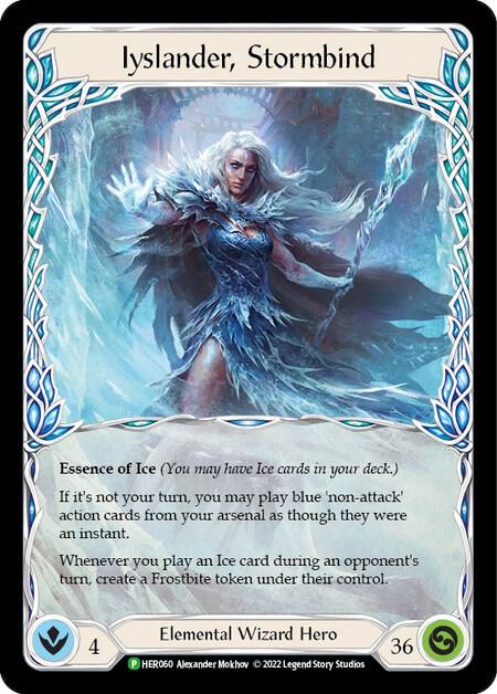 Iyslander, Stormbind - HER060 card image