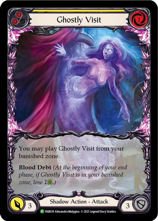 Ghostly Visit (Yellow) - FAB039 card image