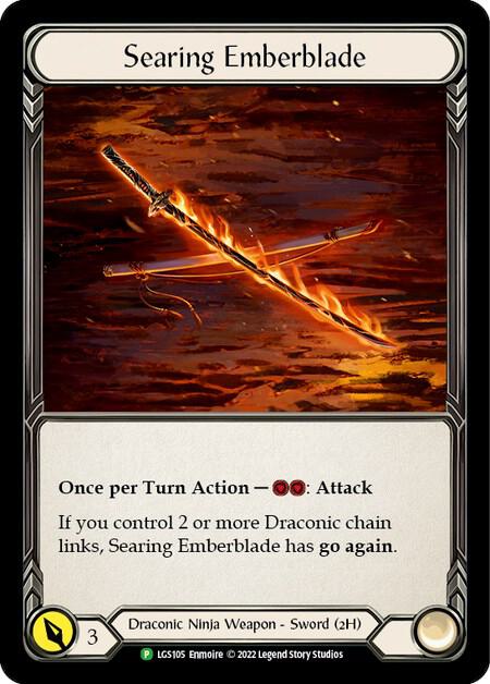 Searing Emberblade - LGS105 card image