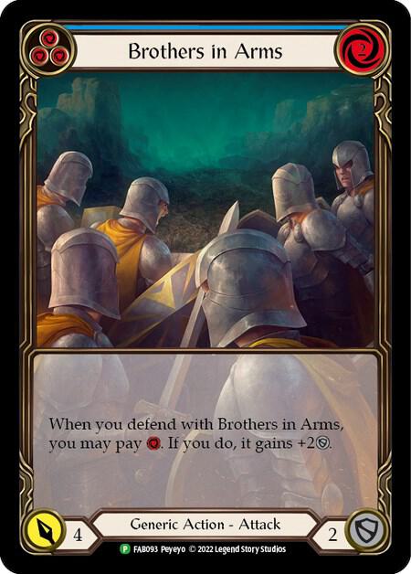 Brothers in Arms (Blue) - FAB093 card image