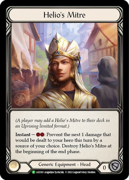 Helio's Mitre - LGS103 card image