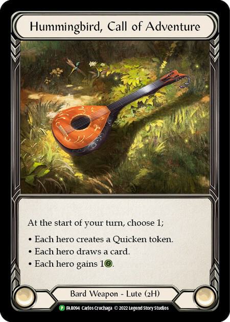Hummingbird, Call of Adventure - FAB094 card image