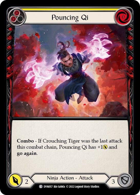 Pouncing Qi (Yellow) card image
